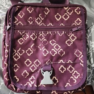 Stylish Purple Patterned Women's Bag